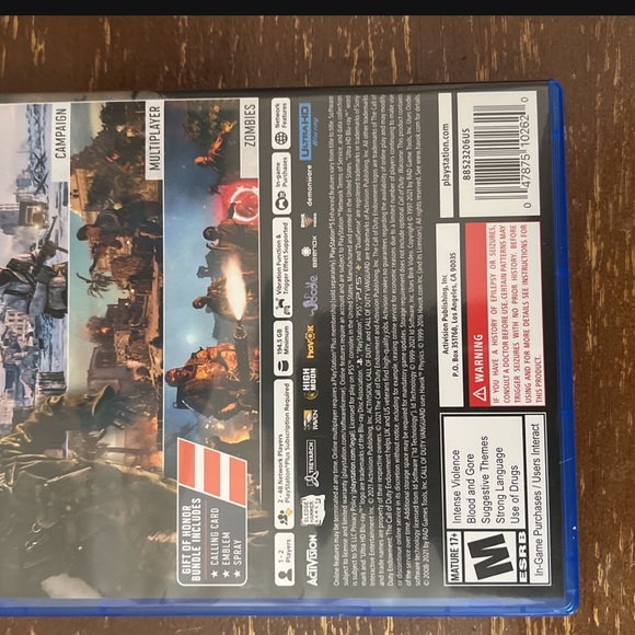Call of duty vanguard ps5